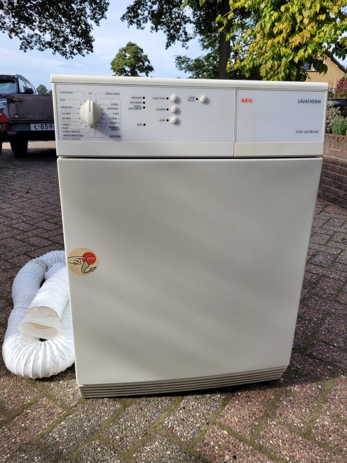 aeg droger, Witgoed en Apparatuur, Ophalen, 6 tot 8 kg, Gebruikt, Luchtafvoer