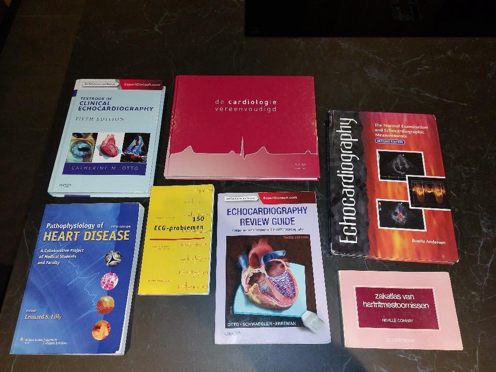 Studie boeken Medisch Cardiologie, Boeken, Studieboeken en Cursussen, Diverse auteurs, HBO, Beta, Ophalen