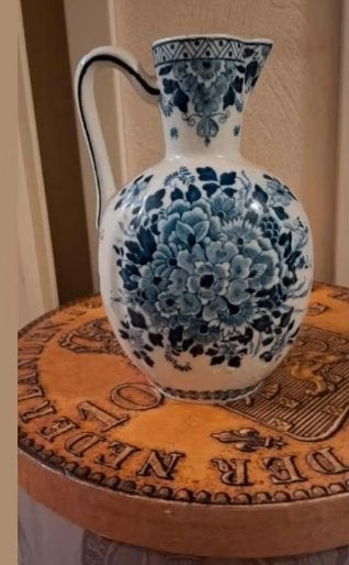Delfts blauwe waterkan, Ophalen of Verzenden