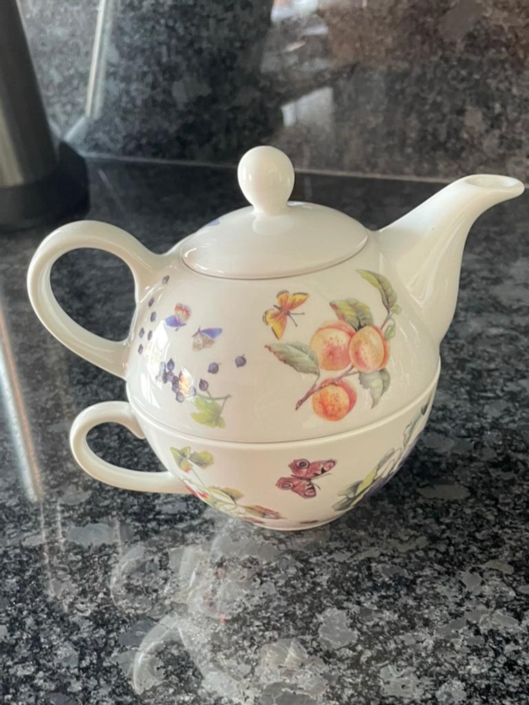Nieuwe Tea For One Janneke Brinkman Fruit & Flowers, Ophalen of Verzenden