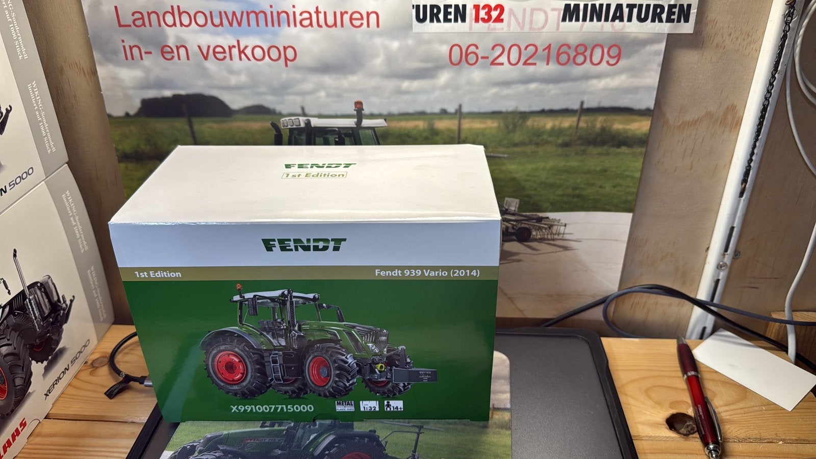 Wiking FENDT 939 Vario generatie één, Ophalen of Verzenden, Nieuw, Tractor of Landbouw, SIKU