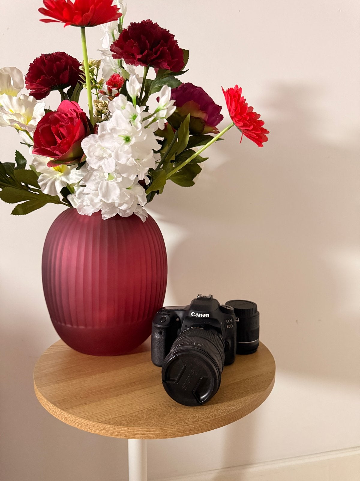 Canon EOS 80D met Sigma 18-200mm en Canon 18-55mm lens, Audio, Tv en Foto, Ophalen of Verzenden, Zo goed als nieuw, Canon
