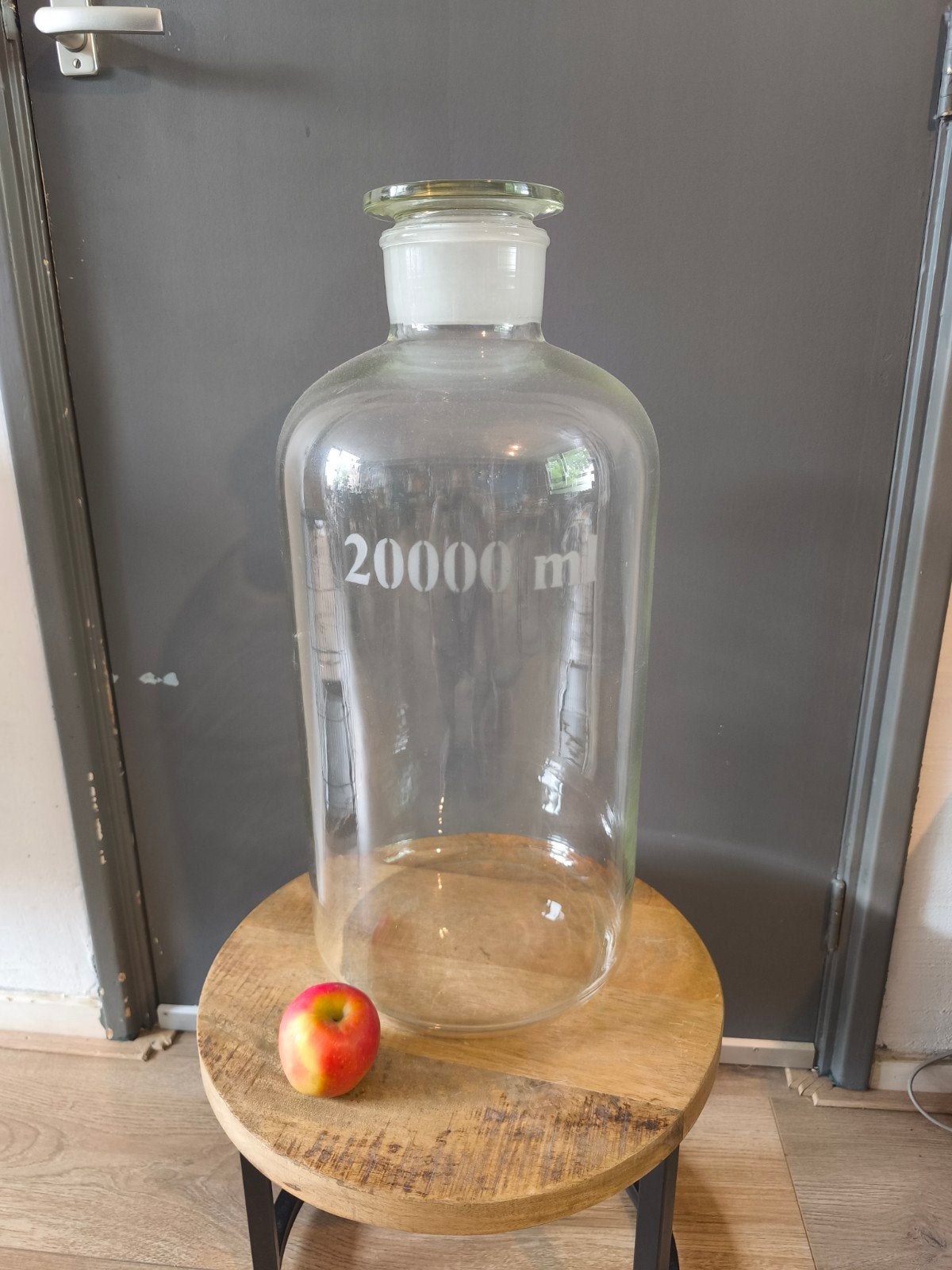 Grote Vintage Industriële Apothekersfles 20L - 20000 ml, Ophalen