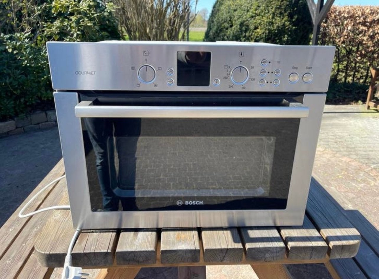 Bosch Inbouw Combi Oven/Magnetron - Oven werkt, magnetron de, Witgoed en Apparatuur, Ovens, 45 tot 50 cm, Hete lucht, 60 cm of meer