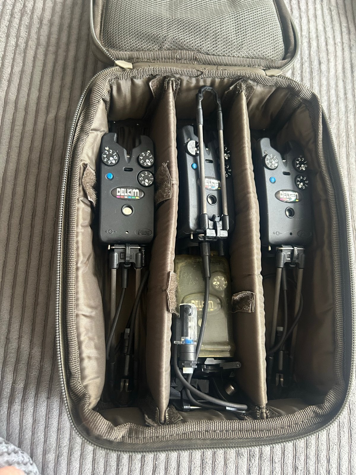 3x Delkim TX-i + beetmelders set met RX Plus Pro ontvanger, Ophalen of Verzenden, Gebruikt, Overige typen