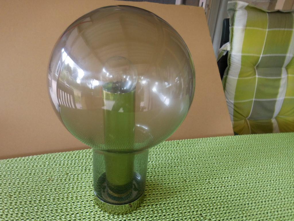 raak maxiglobe vintage, Ophalen, Zo goed als nieuw, Glas, Minder dan 50 cm