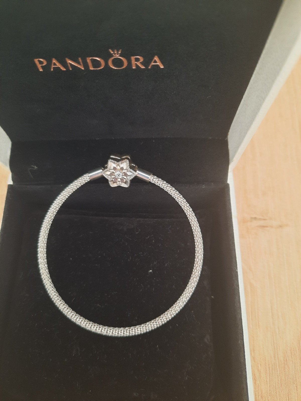 Pandora armband met ster, Ophalen, Zilver, Zilver