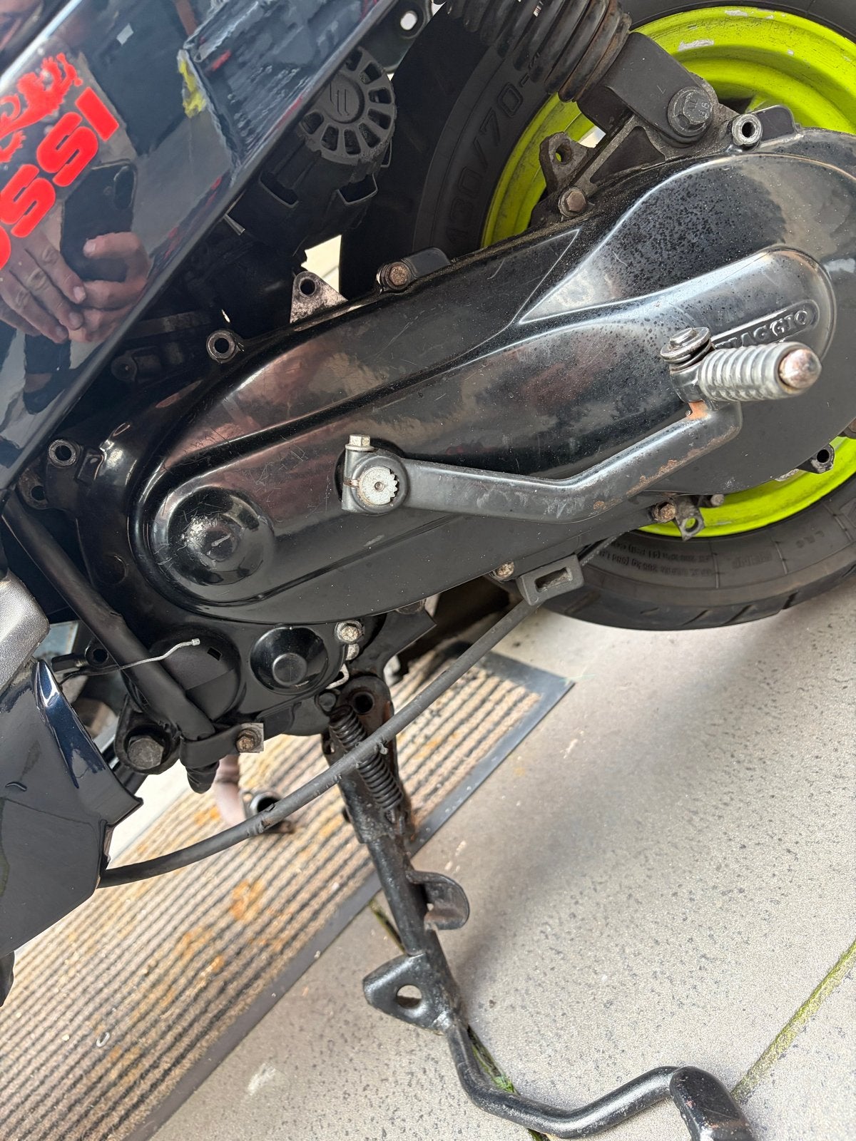 Vespa LX 2-takt blok met 70cc Malossi sport cilinder, Ophalen, Gebruikt, Blok, Vespa