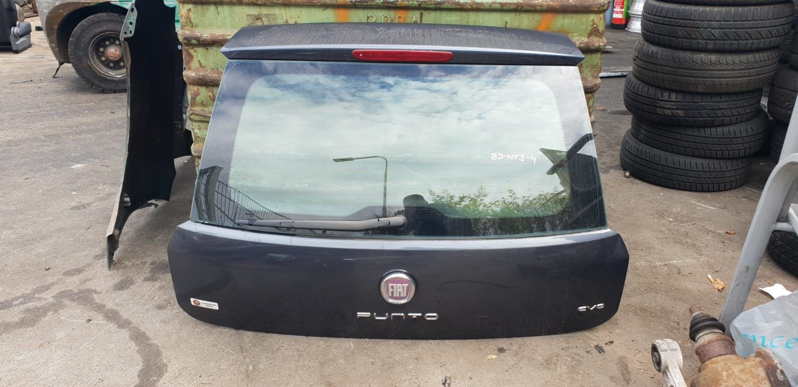 FIAT GRANDE PUNTO ACHTERKLEP BJ 2009, Gebruikt, -, Ophalen of Verzenden, Achter