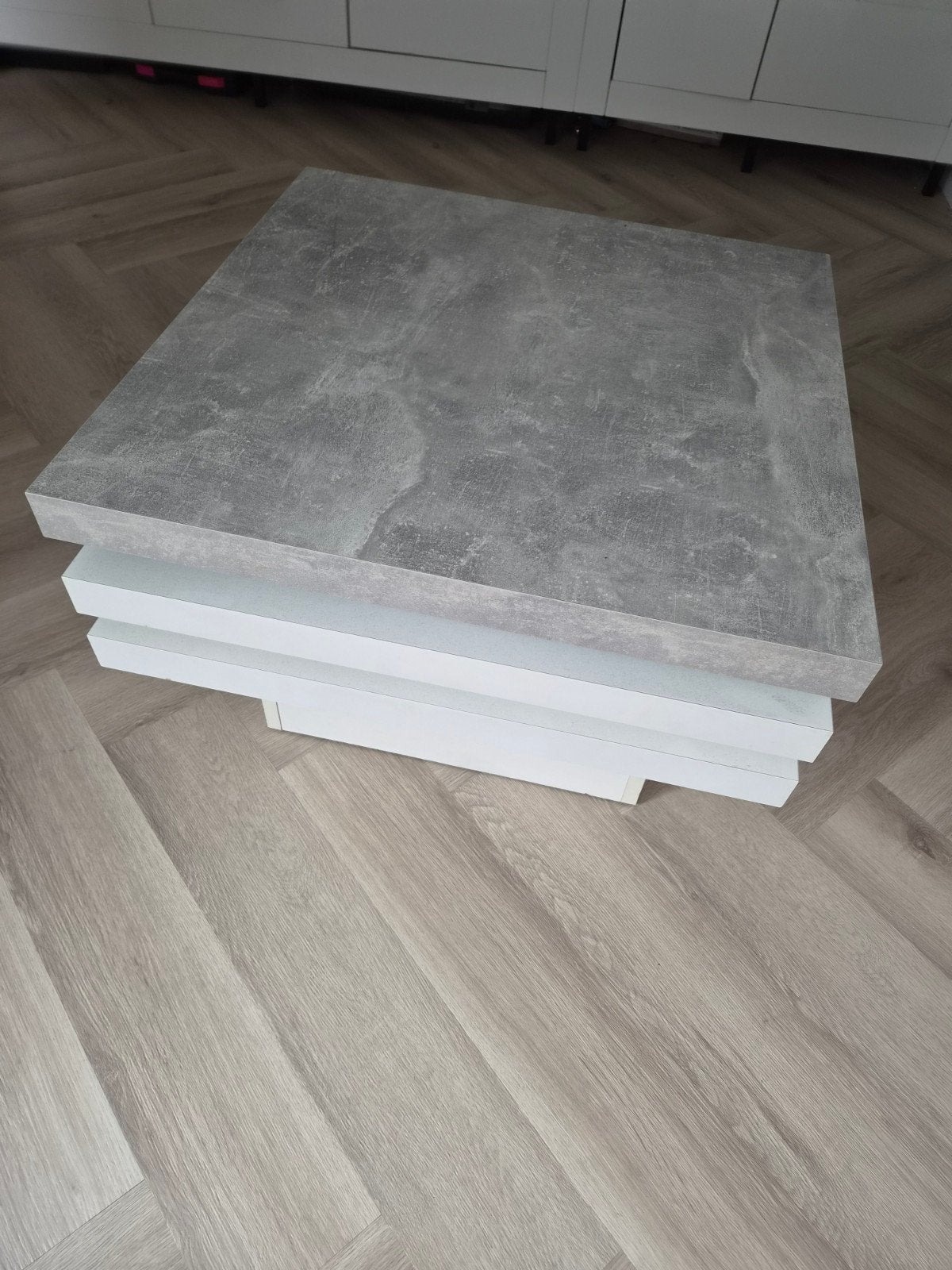 Salontafel 67x67x45 cm - Modern design, Ophalen, Overige materialen, Gebruikt, 50 tot 100 cm