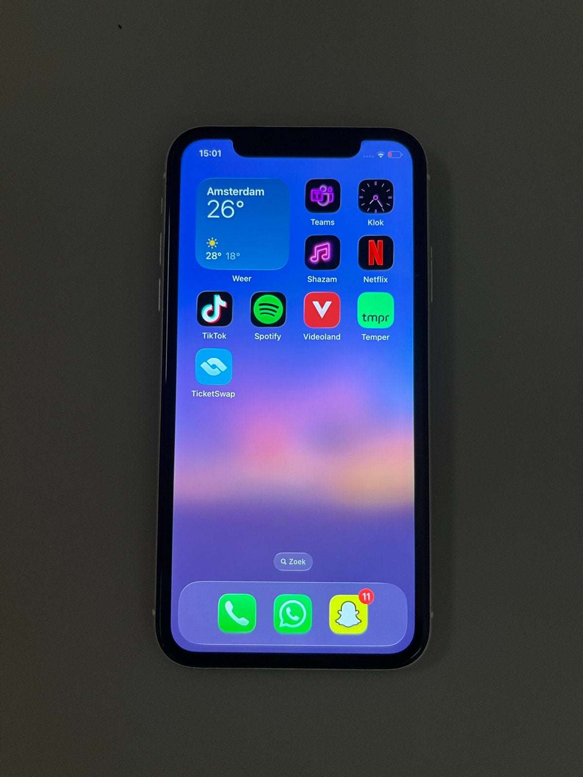 Apple iPhone 11 64GB Wit - Zo goed als nieuw, Telecommunicatie, Mobiele telefoons | Apple iPhone, Ophalen, Wit, IPhone 11, Zo goed als nieuw