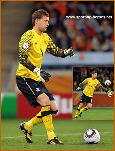 Gezocht:  Nederlands Elftal shirt Stekelenburg 2010, Sport en Fitness, Voetbal, Maat L, Ophalen of Verzenden, Shirt