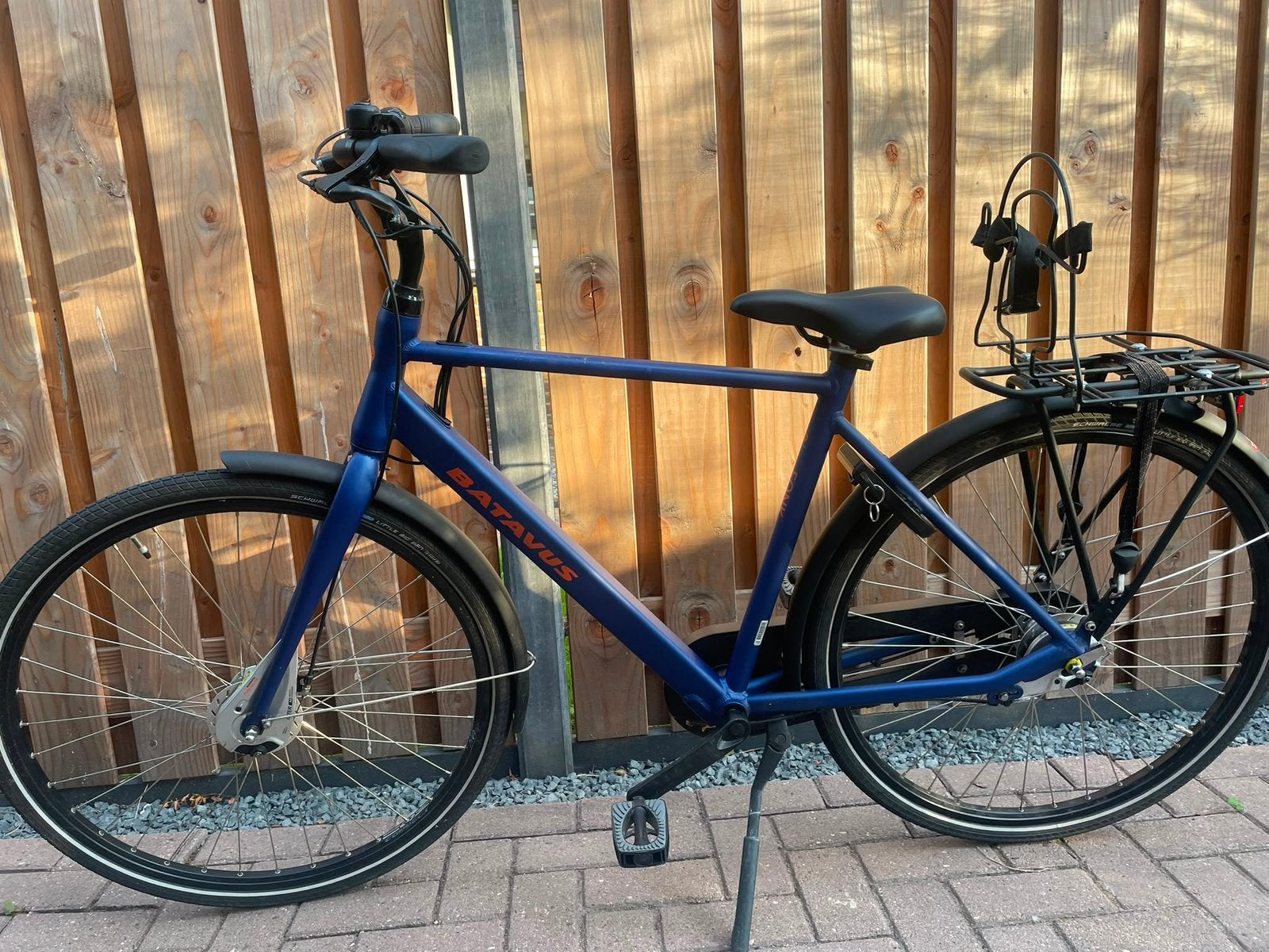 Batavus schoolfiets 28 inch, 3 versn., nette staat, Ophalen, Zo goed als nieuw, Batavus, Versnellingen
