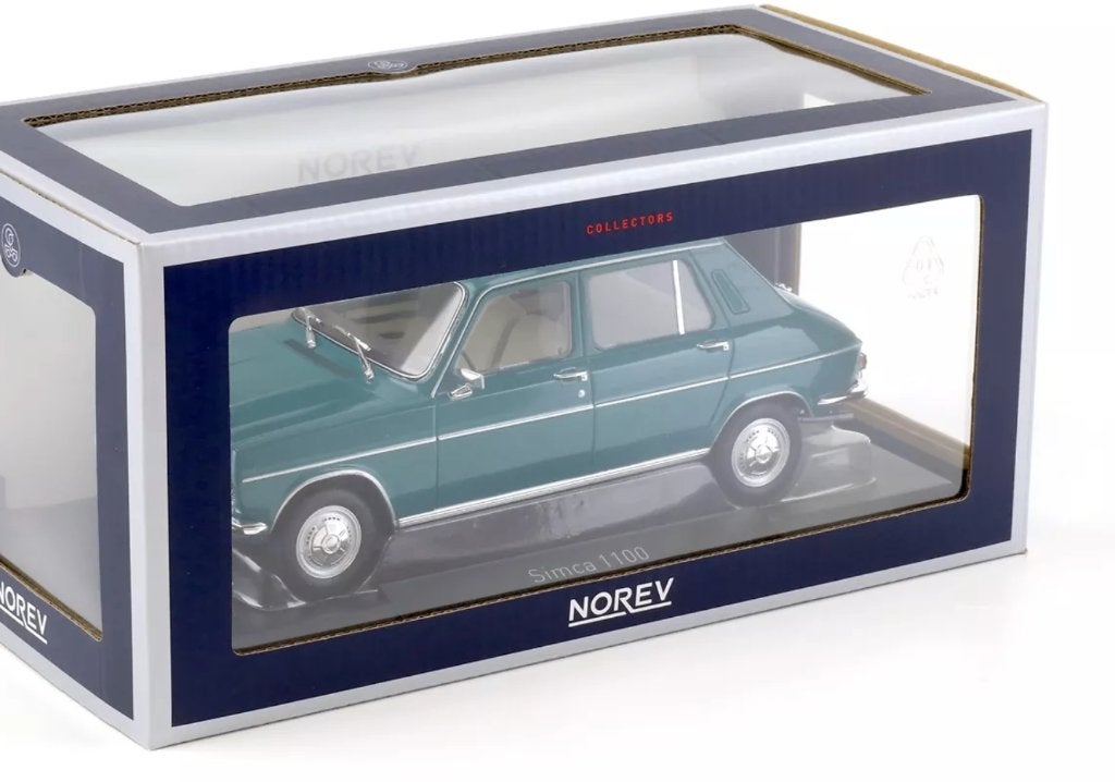 Simca 1100 GLS 1968 Borodine Groen schaal 1/18 NOREV 185754, Verzenden, Nieuw, Auto, Norev