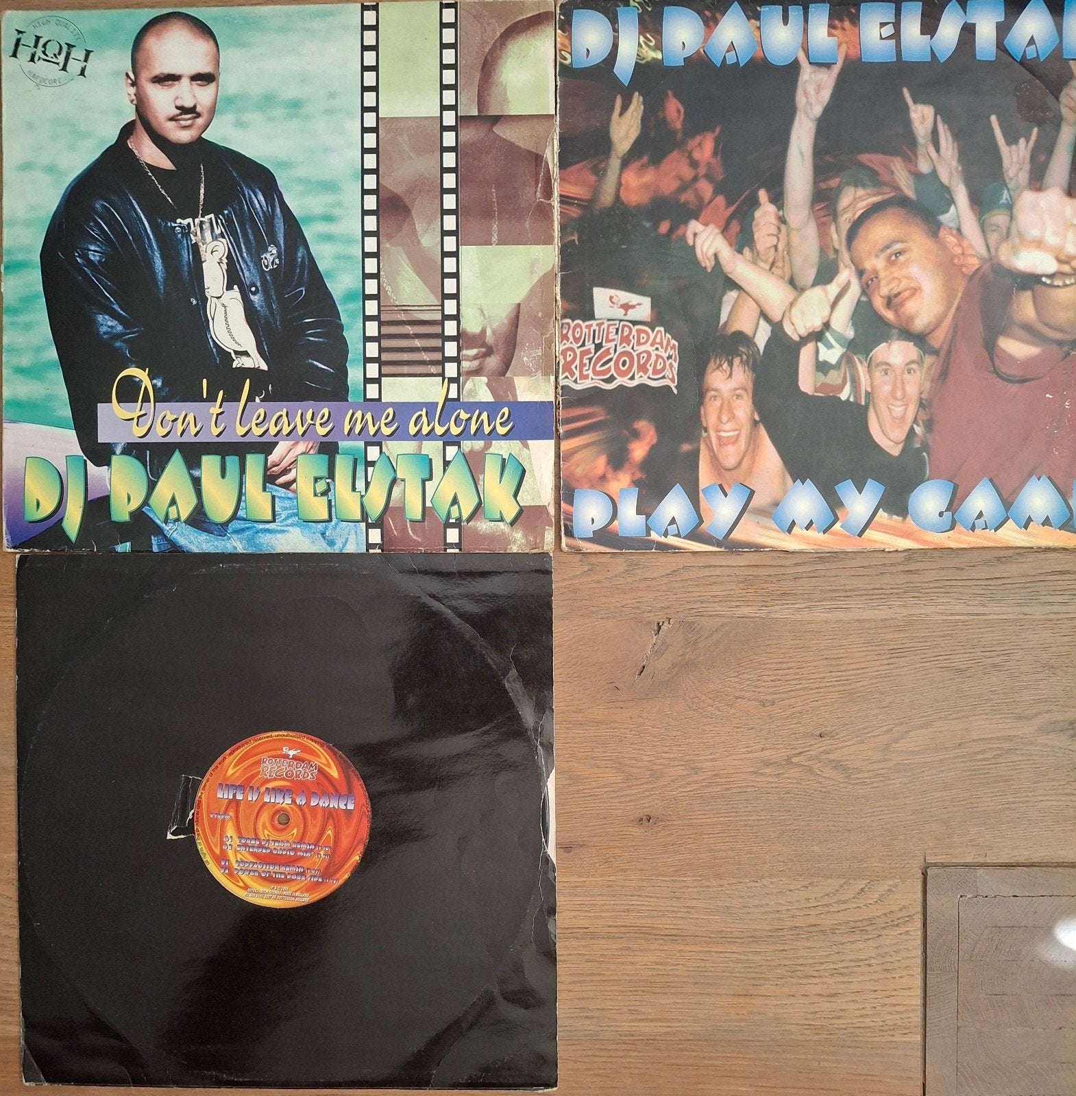 DJ Paul Elstak vinyl 12" singles - Hardcore/Dance, Gebruikt, Hardcore, Ophalen of Verzenden, EP