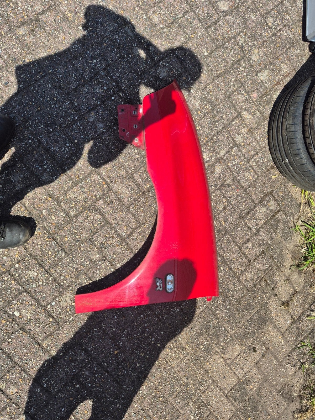 Spatbord links voor Seat Ibiza FR 1.8T 6L, Ophalen, Gebruikt, Voor, Spatbord