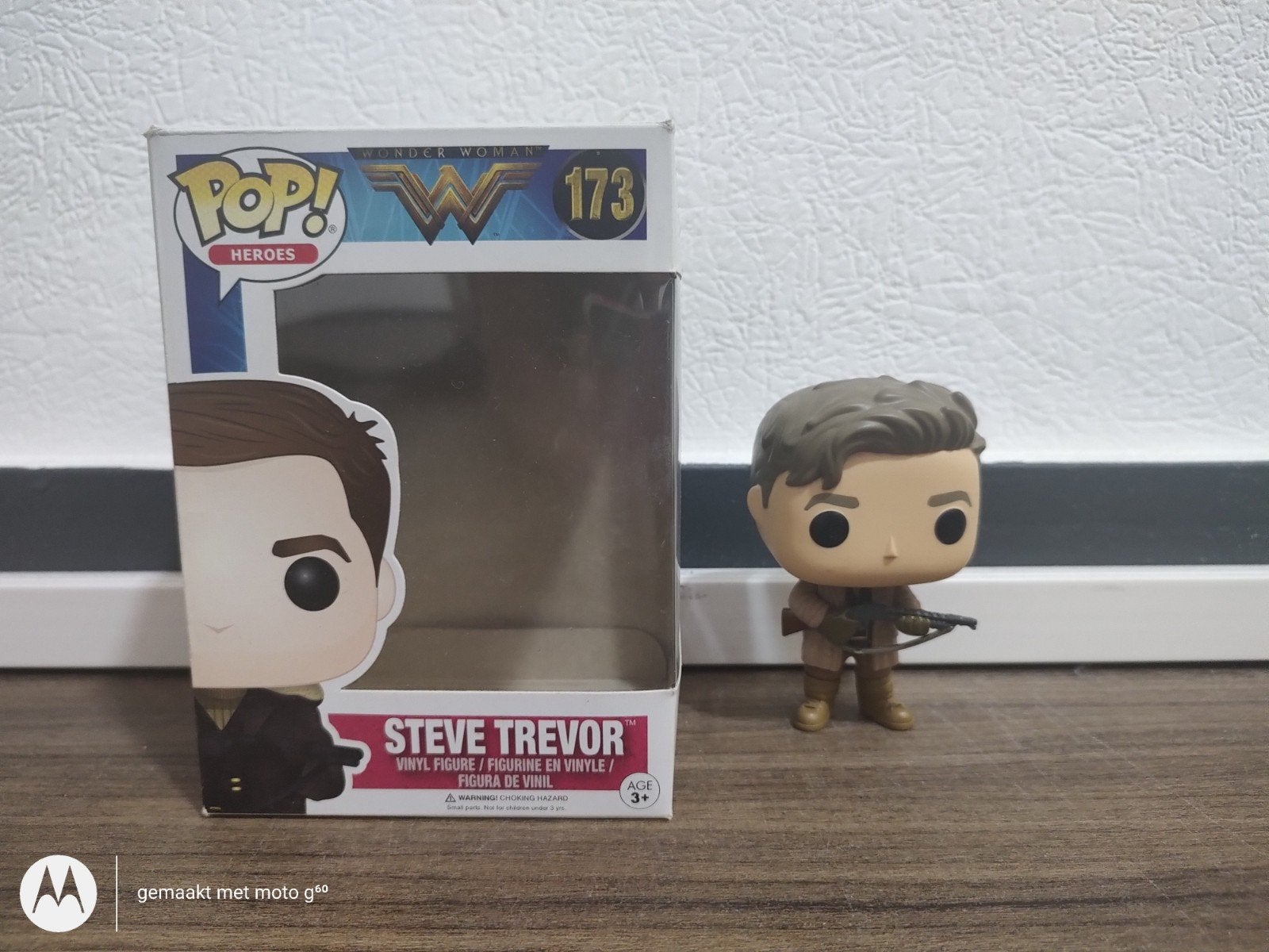 Funko Pop Steve Trevor #173 Wonder Woman Heroes, Ophalen of Verzenden