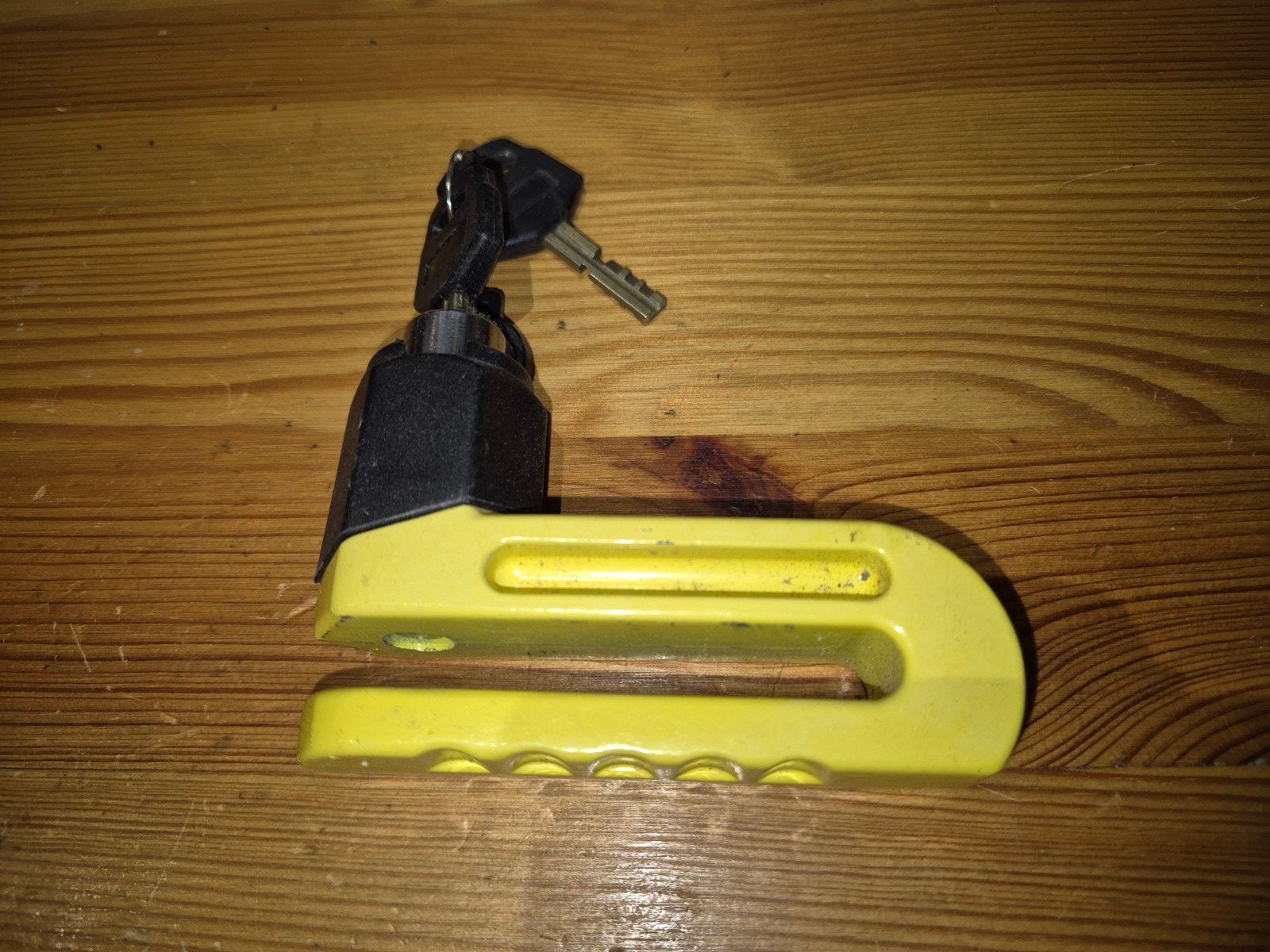 Schijfremslot voor scooter / motorfiets, Ophalen, Gebruikt