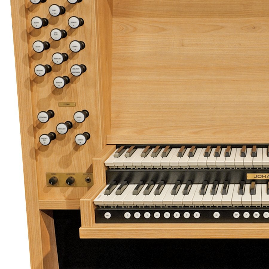 Johannus Studio P150 Positief Orgel Light Riverside, 2 klavieren, Gebruikt, Johannus, Ophalen of Verzenden