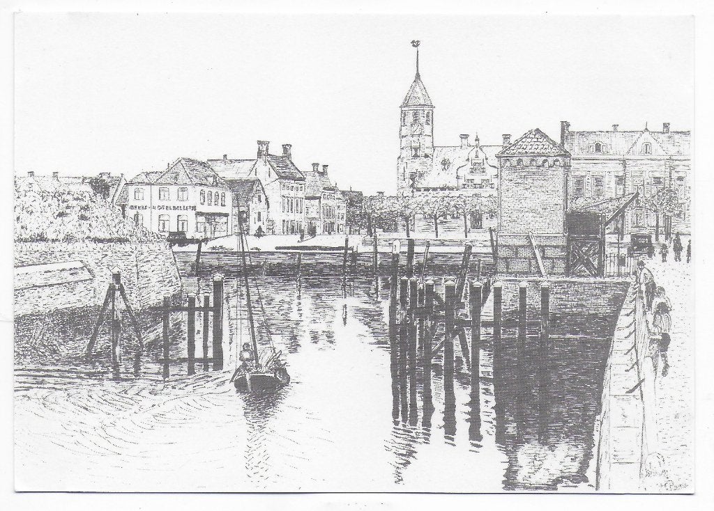 Willemstad Havengezicht Ongelopen Ansichtkaart (B7902 ), Ophalen of Verzenden, 1980 tot heden, Gelopen