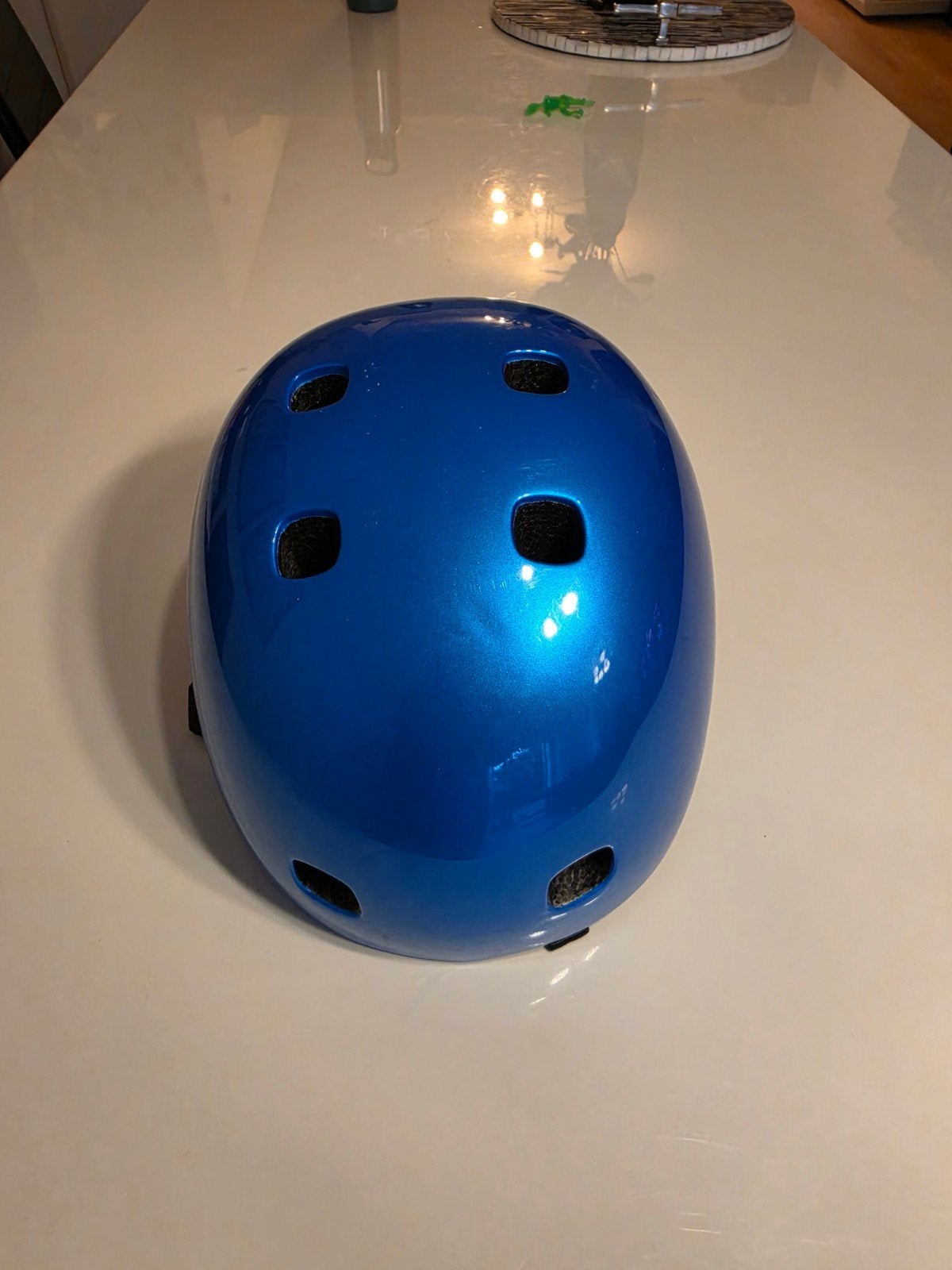 Micro Kinderfietshelm / Steptel Helm – Blauw – Maat S(48-53), Ophalen