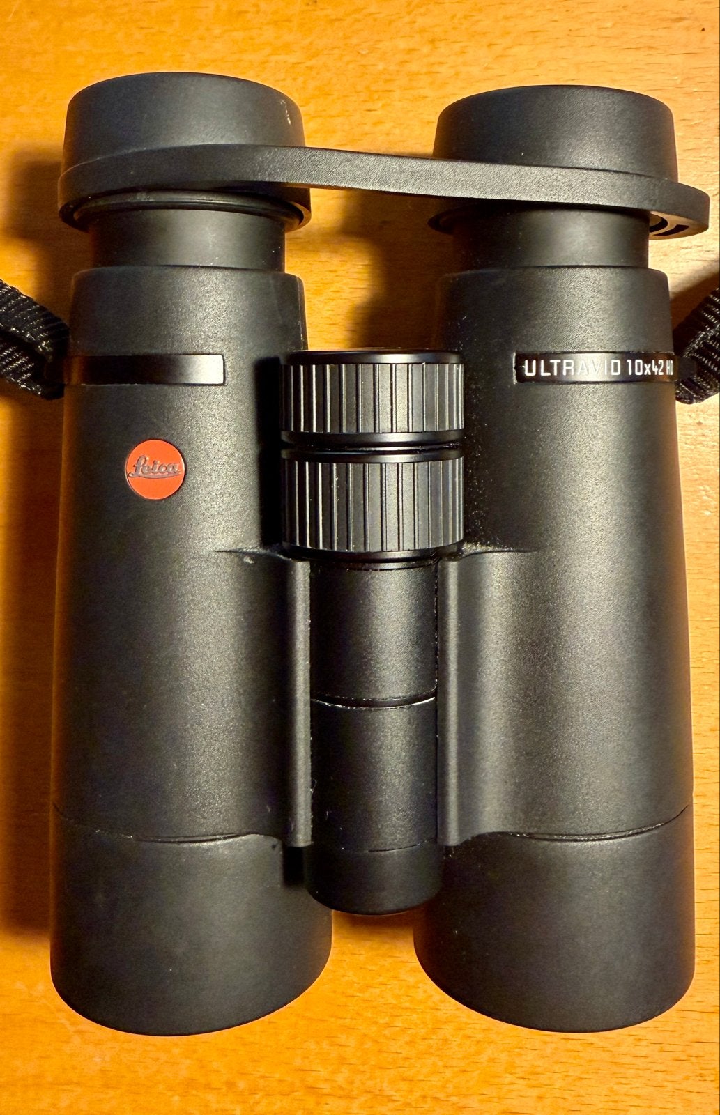 Leica Ultravid 10x42 HD Verrekijker met Tas, Dakkant (recht), Ophalen of Verzenden, Zo goed als nieuw, 8 tot 12x