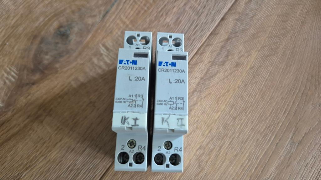 Eaton CR magneetschakelaars 20A, Hobby en Vrije tijd, Elektronica-componenten, Ophalen, Gebruikt