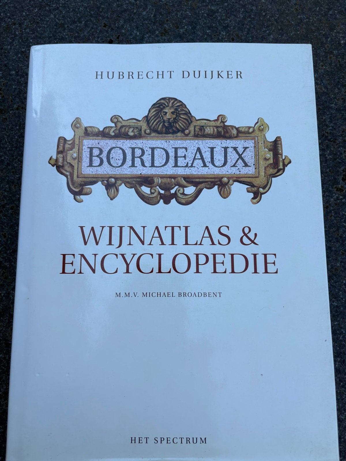 Bordeaux Wijnatlas & Encyclopedie - Hubrecht Duijker, Boeken, Ophalen of Verzenden, Gelezen, Overige onderwerpen, Los deel