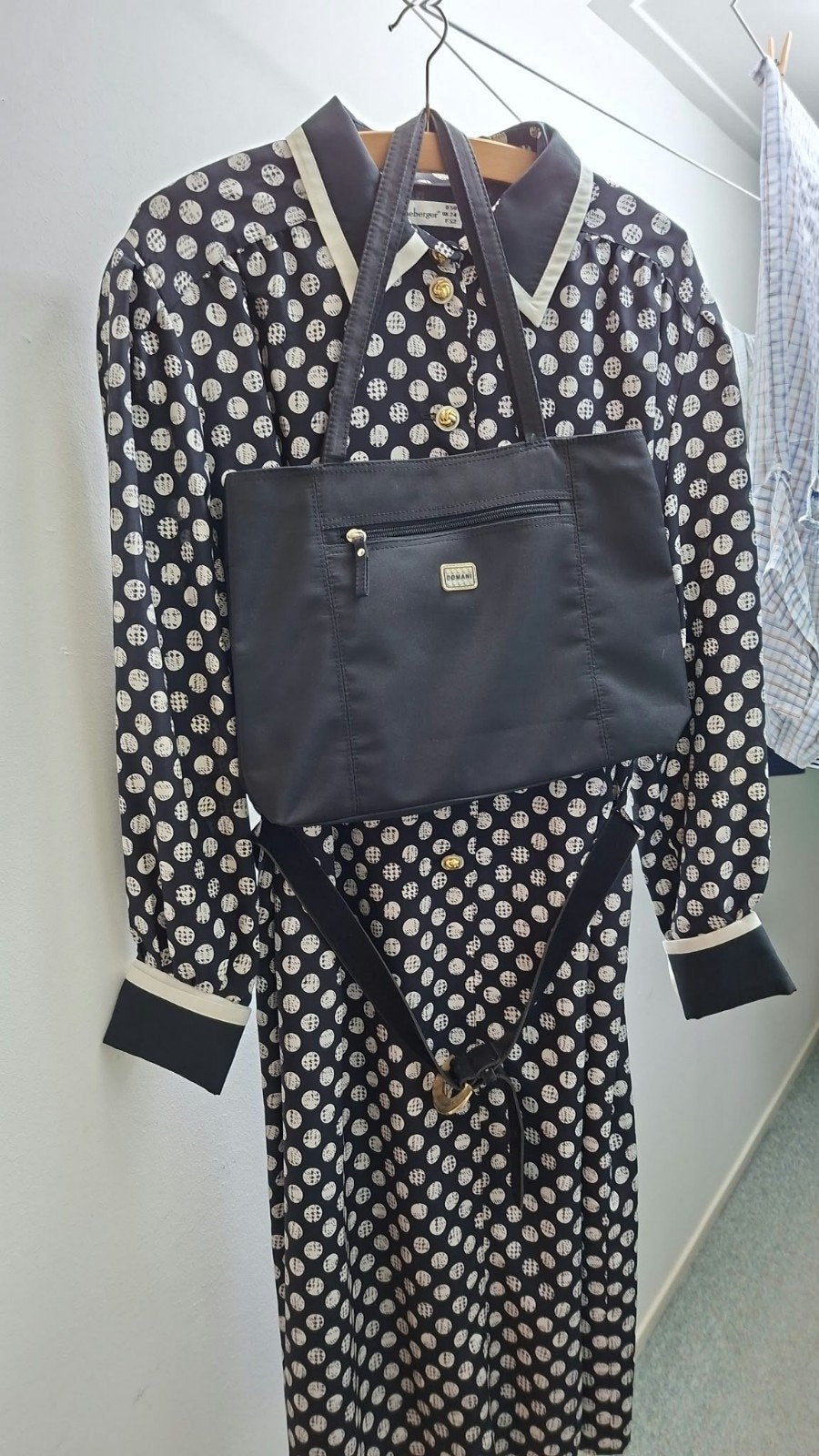 Verkleedkleding oma oud Luntersedag 46-48+ tasje+ bril zonde, Ophalen, Gebruikt