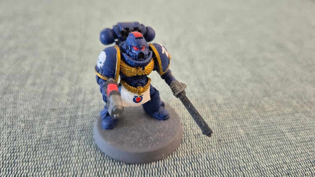 Warhammer Space Marines | 7 (Assault) Intercessors, Figuurtje(s), Warhammer, Ophalen of Verzenden, Zo goed als nieuw