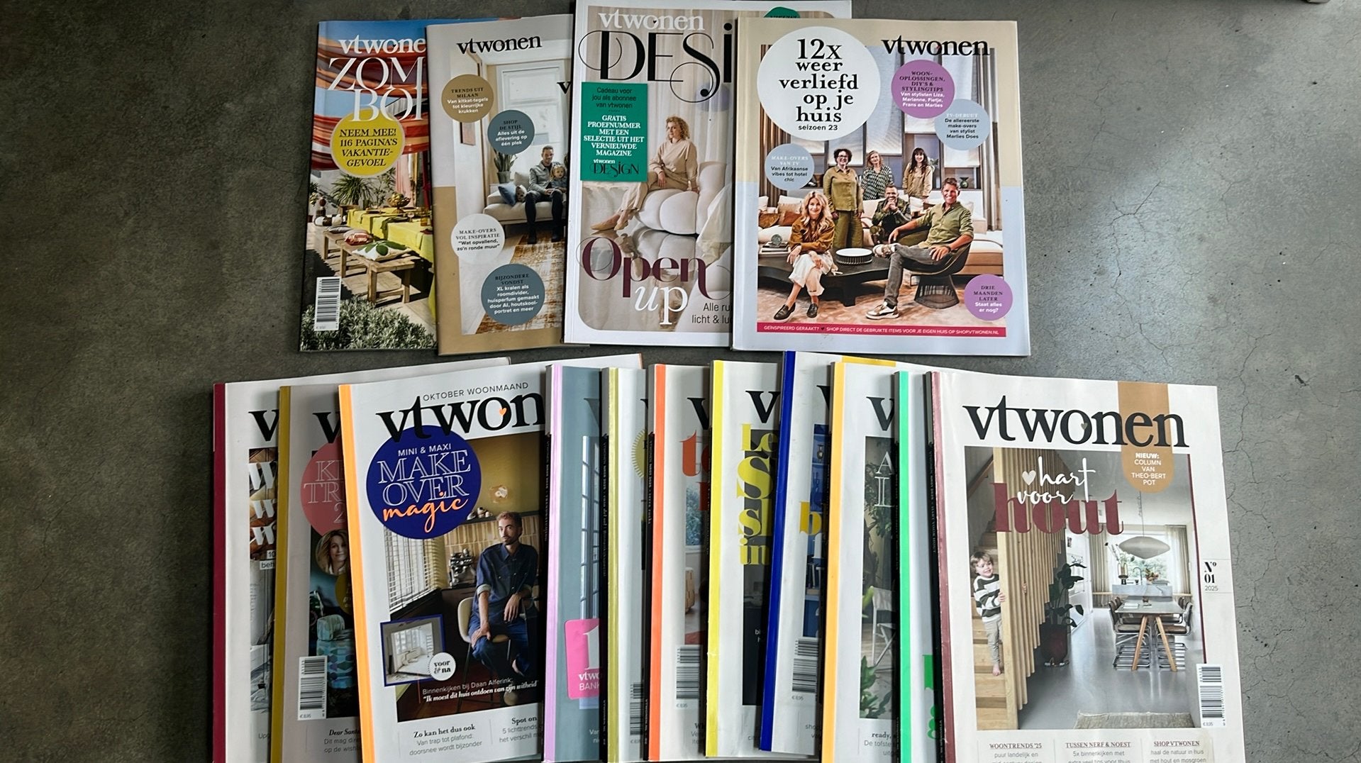 11 xVt wonen  magazine / tijdschrift 2025 met bijlagen, Boeken, Ophalen, Gelezen, Overige typen