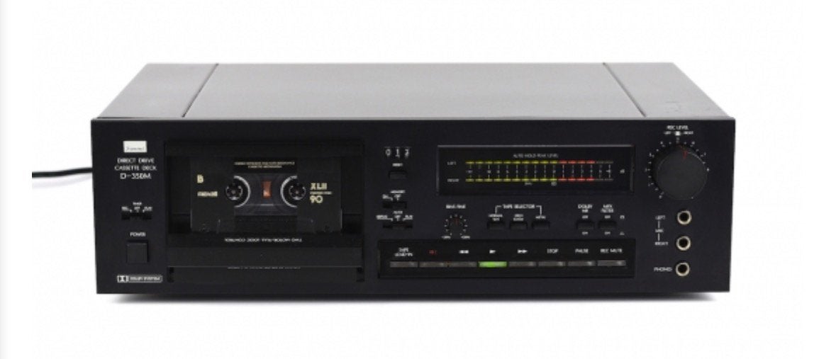 Sansui D-350M Cassettedeck | Direct Drive, Audio, Tv en Foto, Ophalen of Verzenden, Enkel, Overige merken, Tape counter