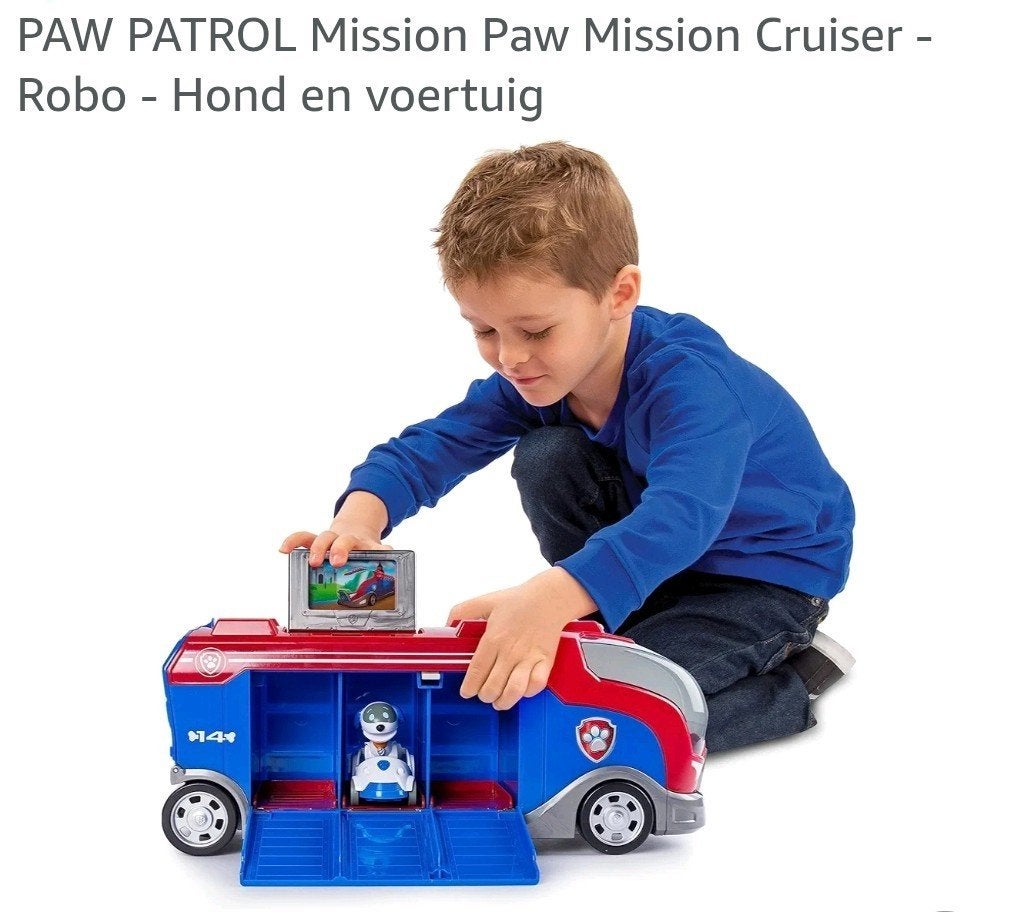 Paw Patrol Mission cruiser. Grote vervoersbus, Kinderen en Baby's, Ophalen of Verzenden
