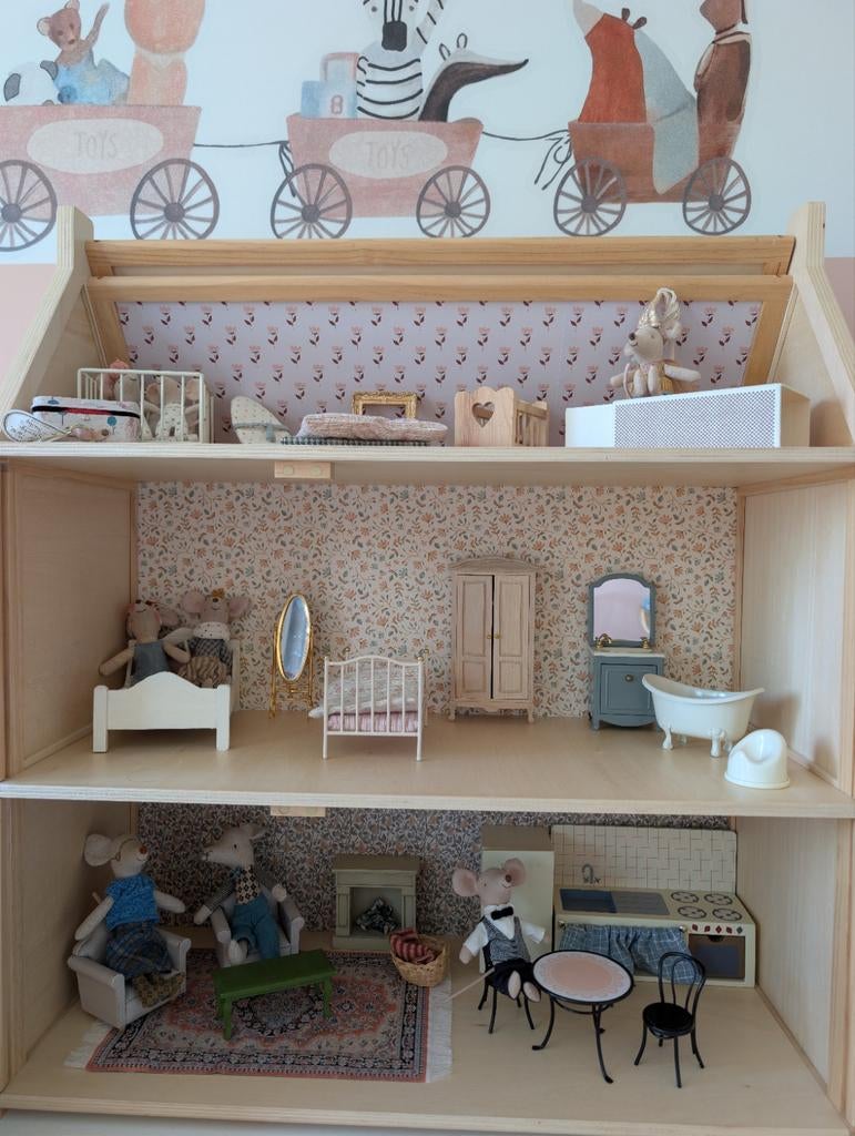 Maileg poppenhuis compleet, Ophalen of Verzenden, Poppenhuis