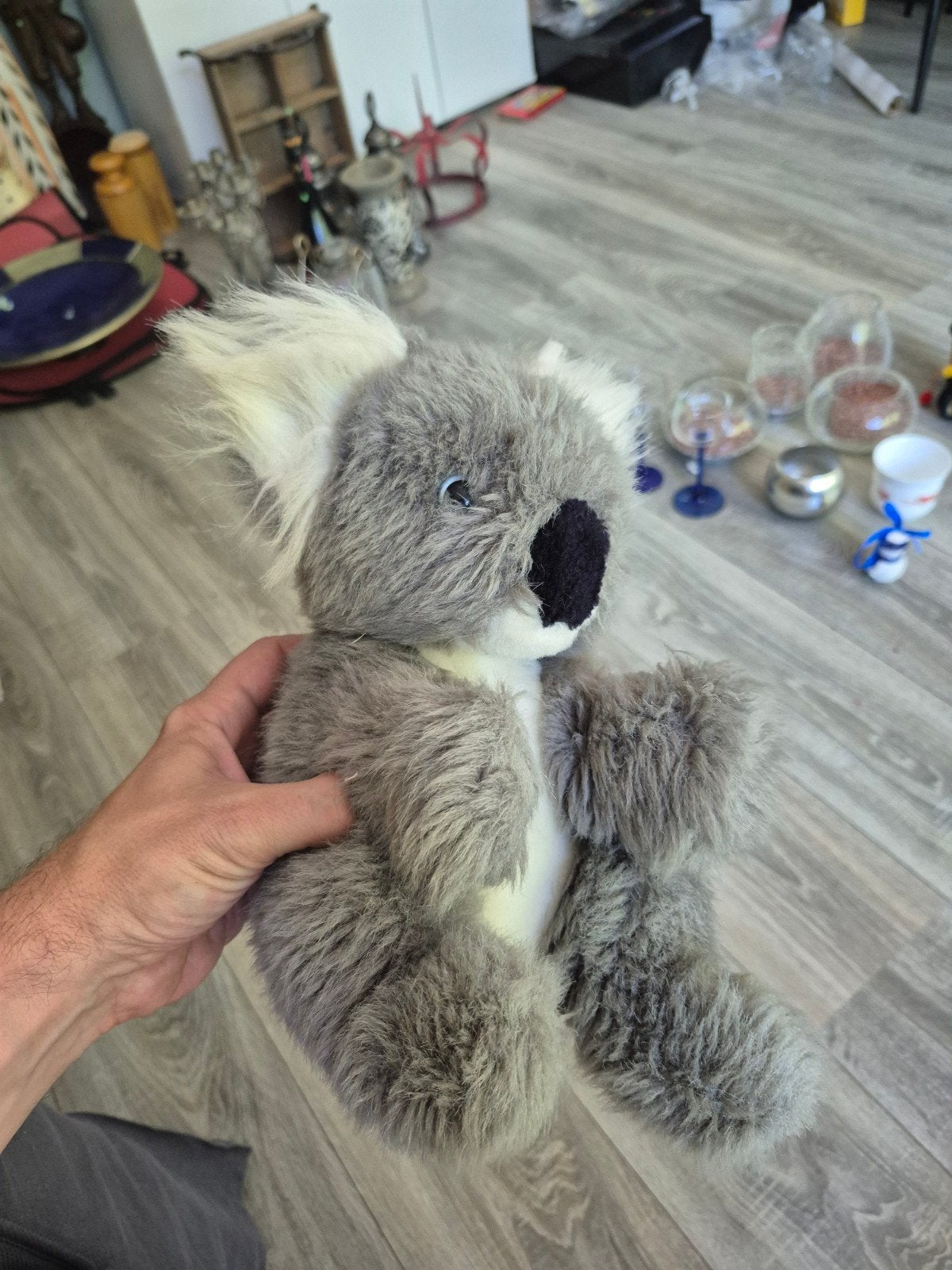 Knuffel Koala Hugums - Zo goed als nieuw, Overige merken, Overige karakters, Overige typen, Grijs