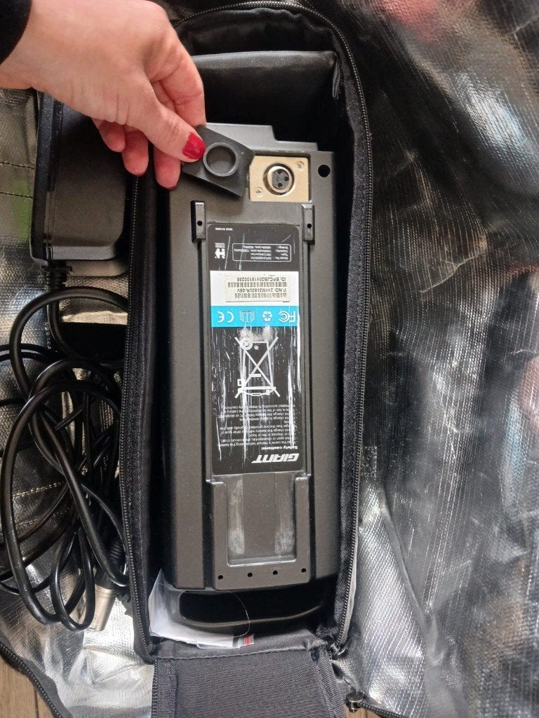 Giant EnergyPak 500 Wh (originele accu + oplader + hoes), Ophalen of Verzenden, Zo goed als nieuw