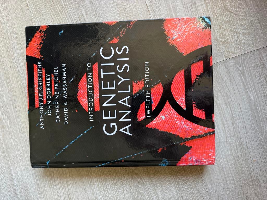 Introduction to Genetic Analysis - Twaalfde Editie, Boeken, Ophalen of Verzenden, Beta, Zo goed als nieuw, HBO