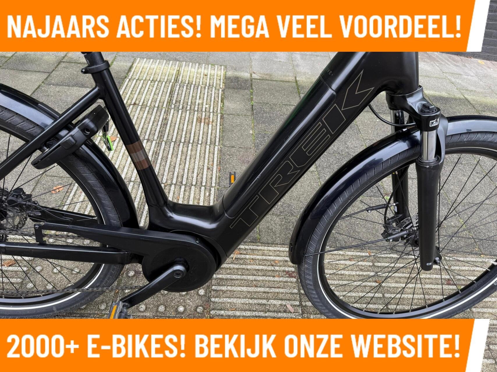 Trek Verve+ Elektrische fiets met BOSCH midden motor ebike!, Zo goed als nieuw, 50 km per accu of meer, Overige merken