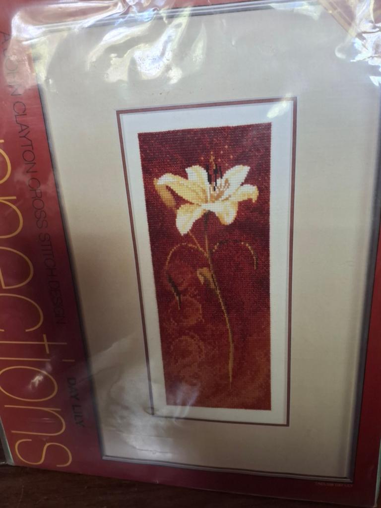 Day lily, Hobby en Vrije tijd, Ophalen of Verzenden, Nieuw, Borduurpakket