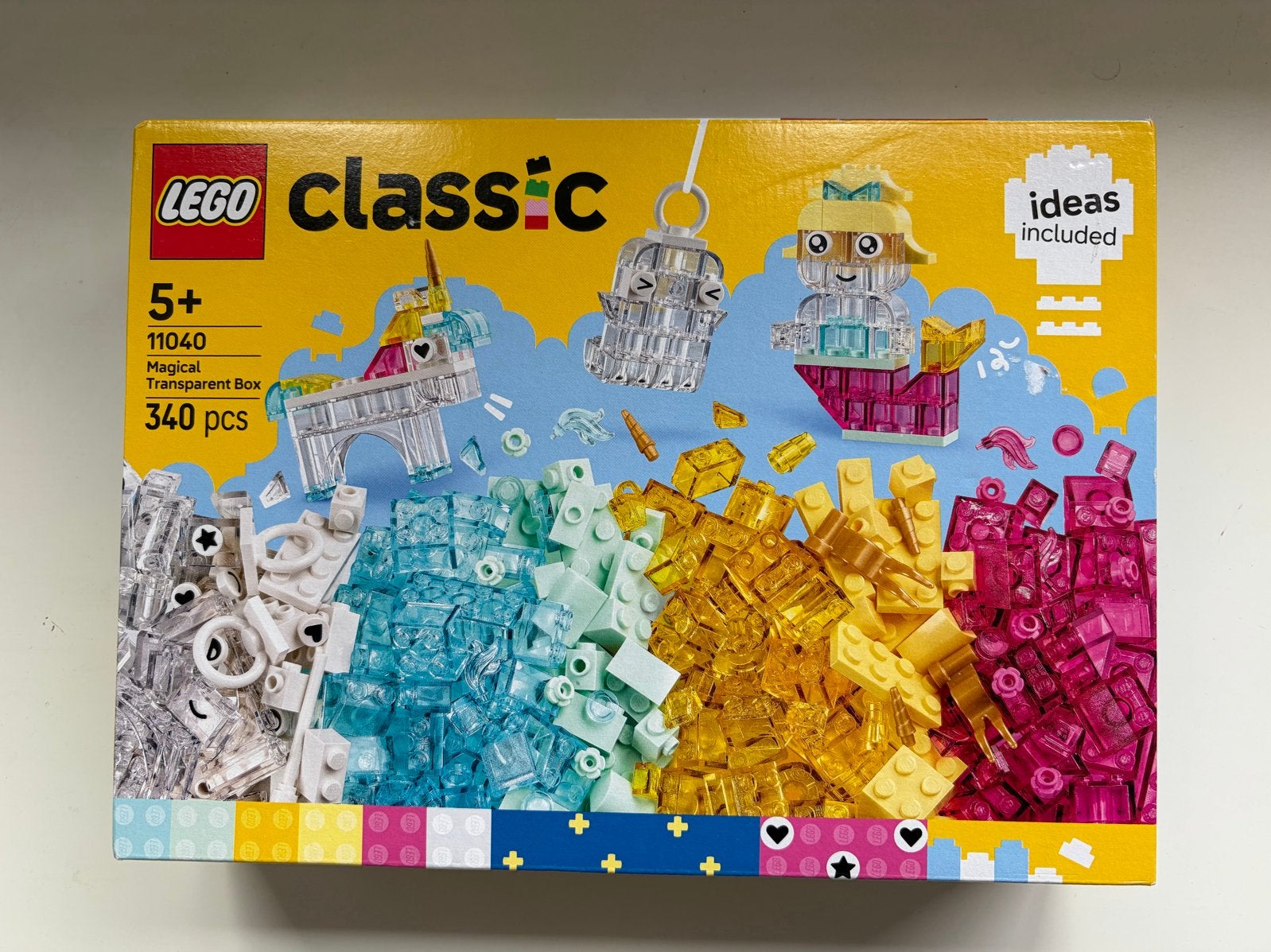 LEGO Classic 11040 Magische Transparante Bouwdoos, Lego, Overige thema's, Denemarken, Nieuw