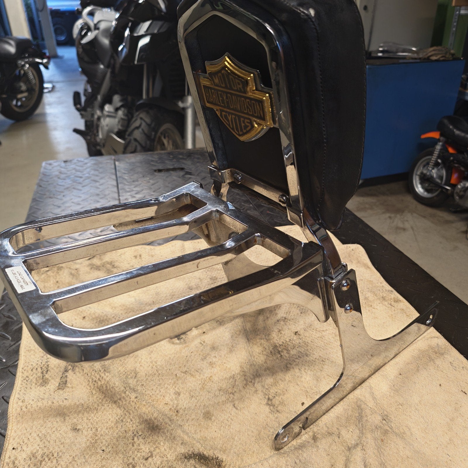 sissy bar Dyna en Softail, Ophalen of Verzenden, Gebruikt