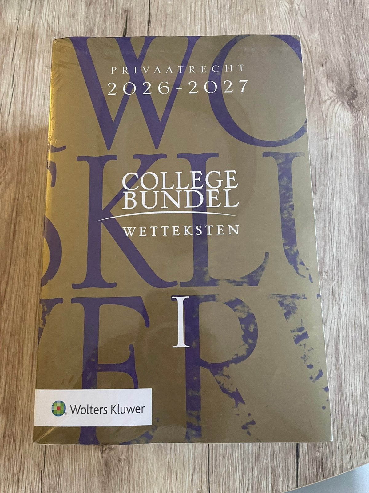 Wettenbundels Kluwer 2026-2027, Ophalen of Verzenden, Alpha, Nieuw, WO