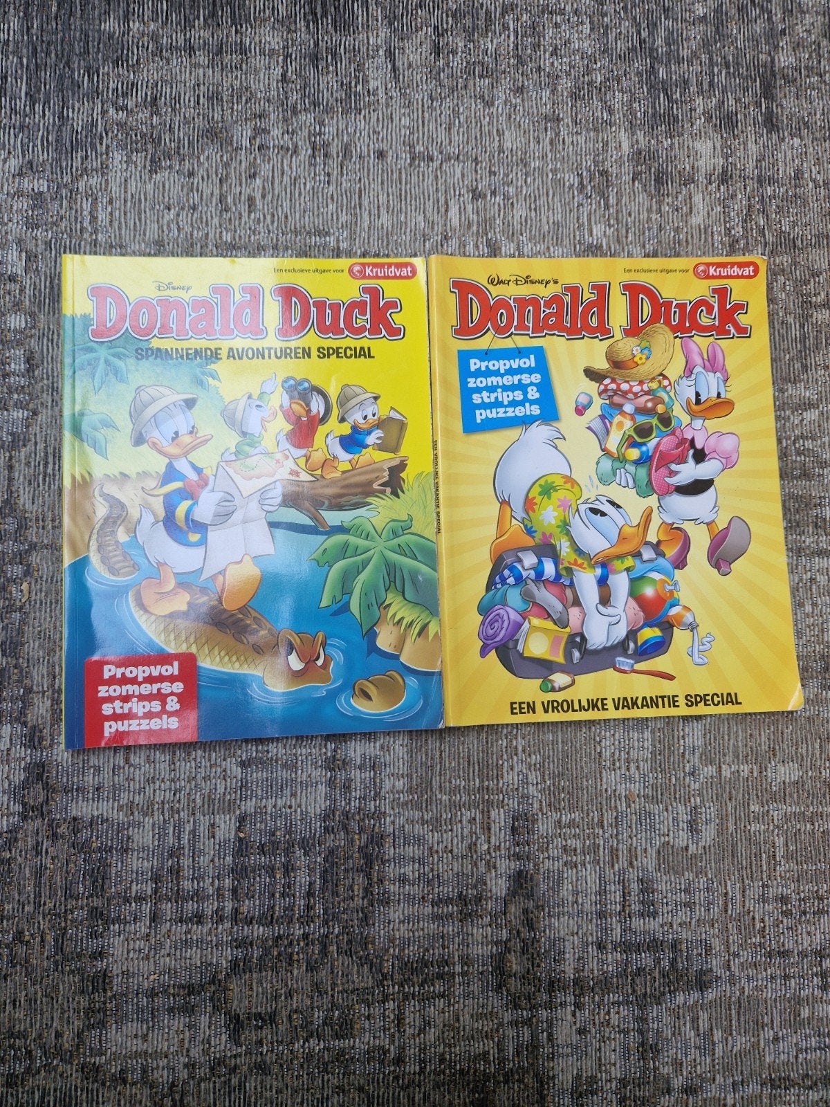 Donald Duck Specials: Spannende Avonturen &Vrolijke Vakanti, Boeken, Stripboeken, Meerdere stripboeken, Ophalen of Verzenden, Zo goed als nieuw
