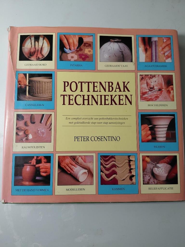 Pottenbak techniek boek, Ophalen of Verzenden, Gebruikt