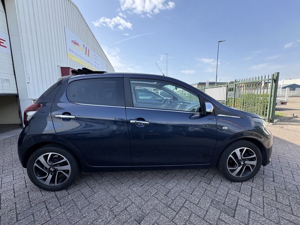 Peugeot 108 1.2 VTi Allure CABRIO LEDER, Voorwielaandrijving, Euro 5, Gebruikt, Zwart