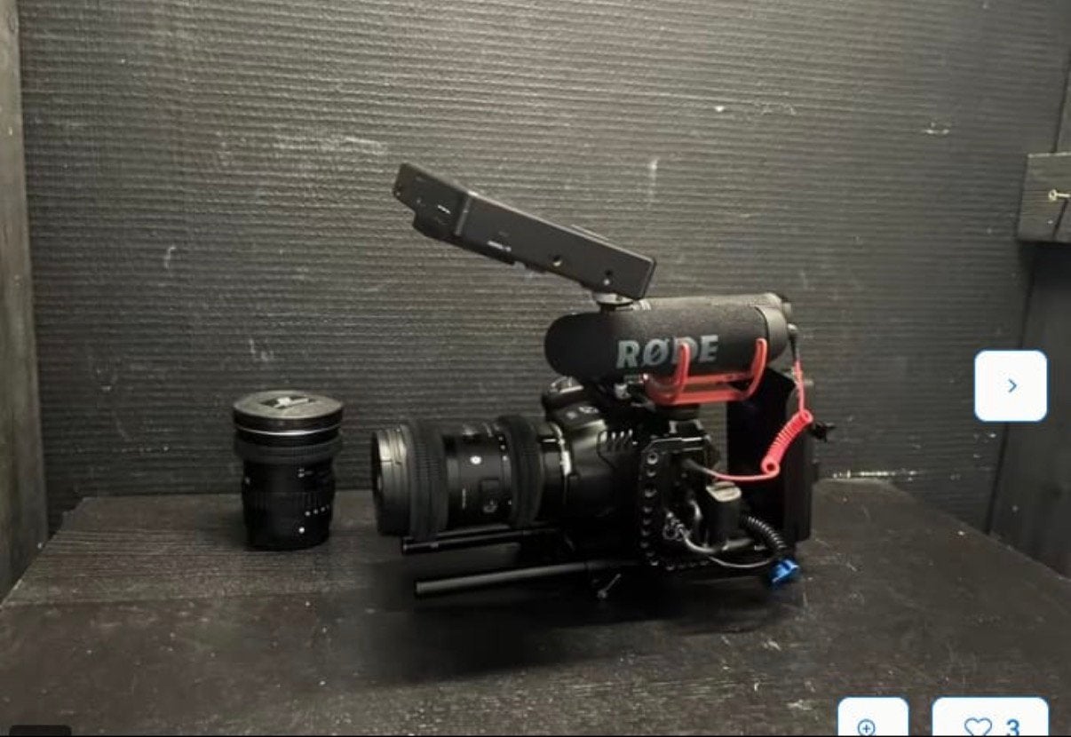 Blackmagic Pocket Cinema Camera 6K., Ophalen of Verzenden, Zo goed als nieuw, Elektrisch