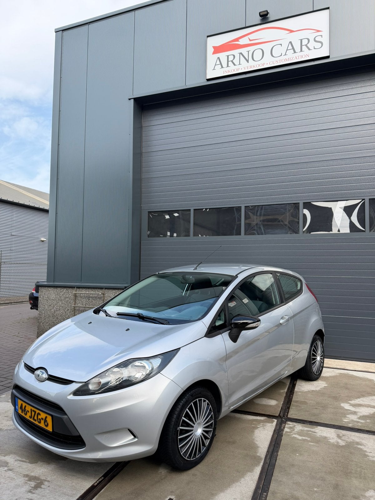 Ford Fiësta 1.25 3DR 2009 Grijs APK - COMPLEET IN ORDE ✅, Voorwielaandrijving, Stof, 4 cilinders, Origineel Nederlands