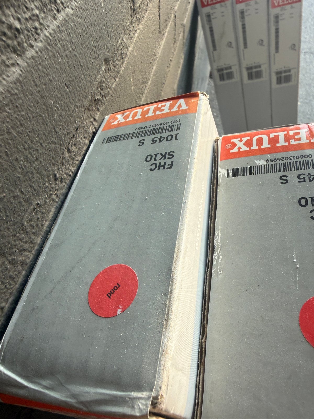 VELUX FHC SK10 1045S – 2 STUKS NIEUW IN DOOS!, Ophalen, 80 tot 120 cm, 120 tot 160 cm, Nieuw