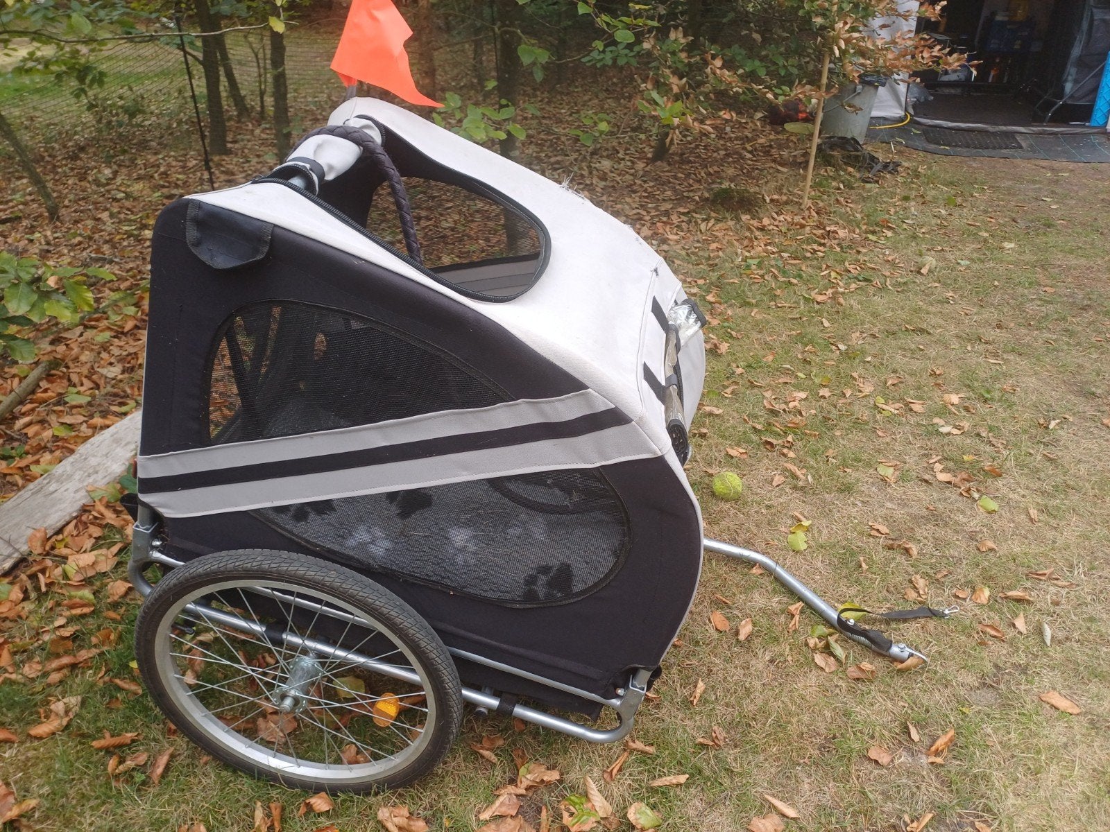 Hondenfietskar, Ophalen of Verzenden, Gebruikt, Hondenkar, 20 tot 40 kg