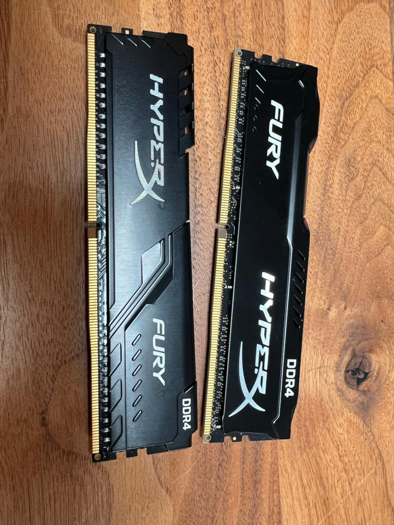 Kingston HyperX Fury DDR4 RAM Geheugen, DDR4, 8 GB, Ophalen of Verzenden, Zo goed als nieuw